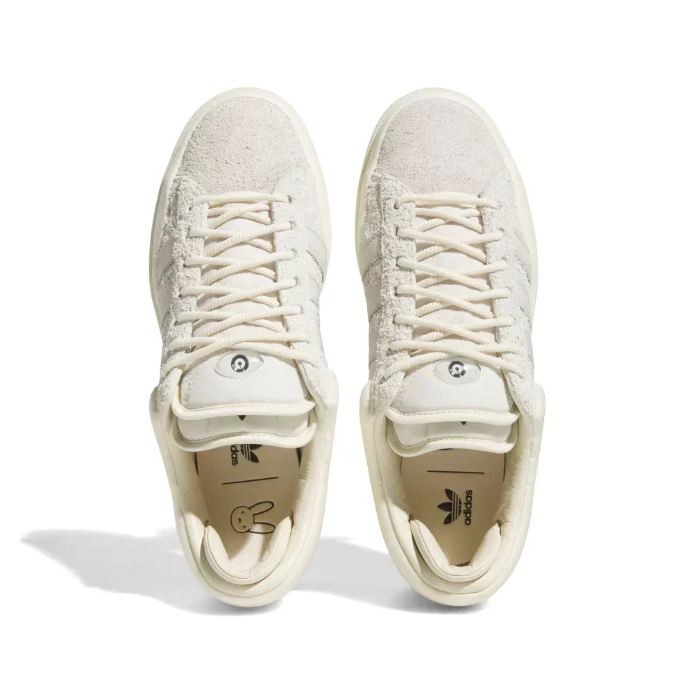 Bad Bunny Suede Classic Trainer Light White
