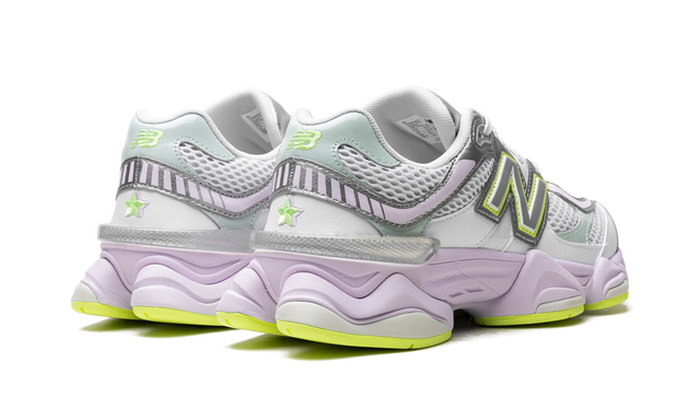 Tech 9060 White Silver Metalic Taro