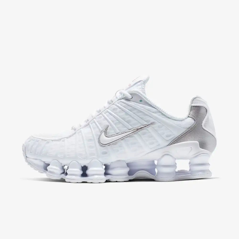 Shox TL White Metallic Silver