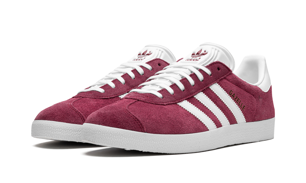 Vintage Trainer Burgundy White