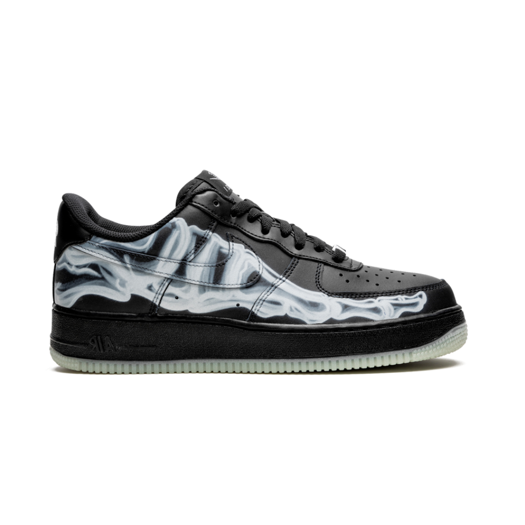 Classic Court 1 Black Skeleton