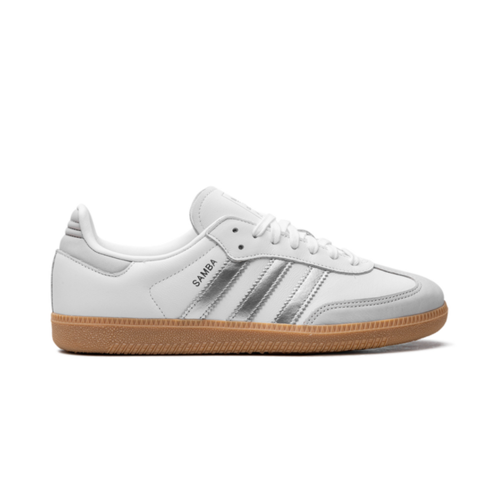 Terrace Low White Silver Metallic Grey