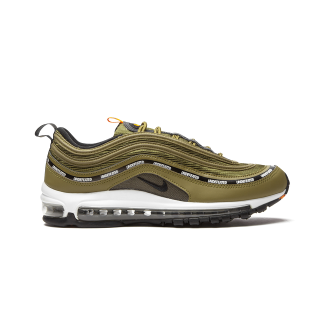 Runner 97 Black Militia Green