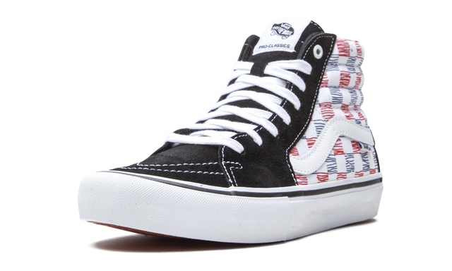 Skate Hi"Sketched Checkerboard"