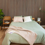 HEMVI™ Premium Akustikpanel — Naturlig Ek