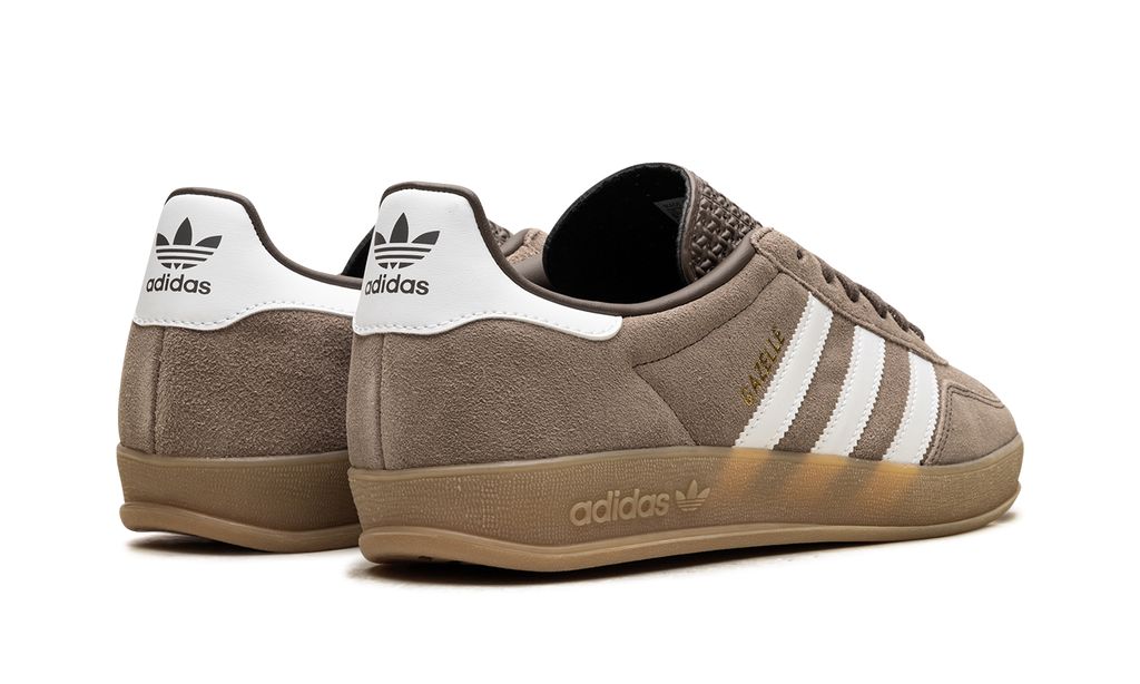 Vintage Trainer Indoor Earth Strata White Gold Metallic