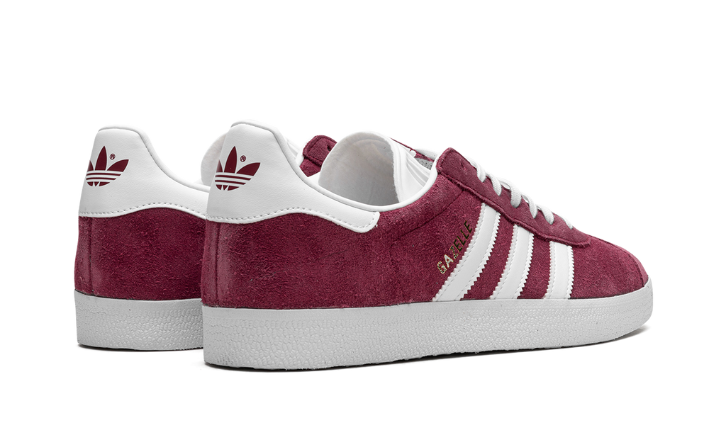 Vintage Trainer Burgundy White
