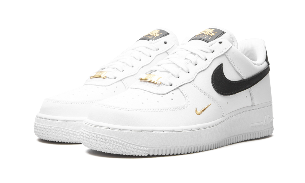 Classic Court 1 Essential White Black Gold