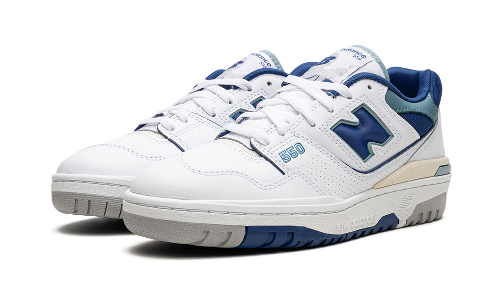 Court 550 White Blue Groove