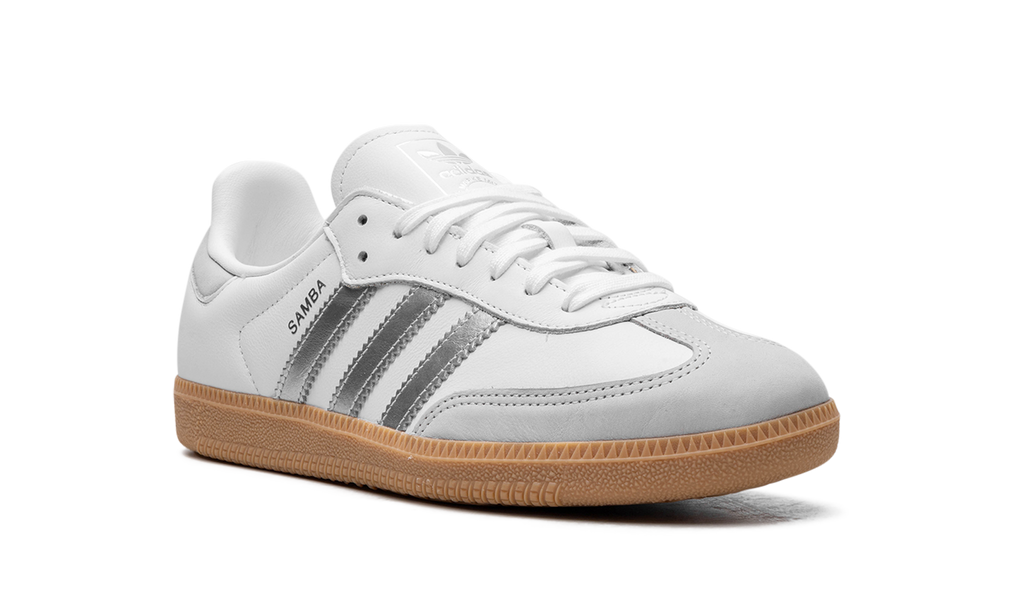Terrace Low White Silver Metallic Grey