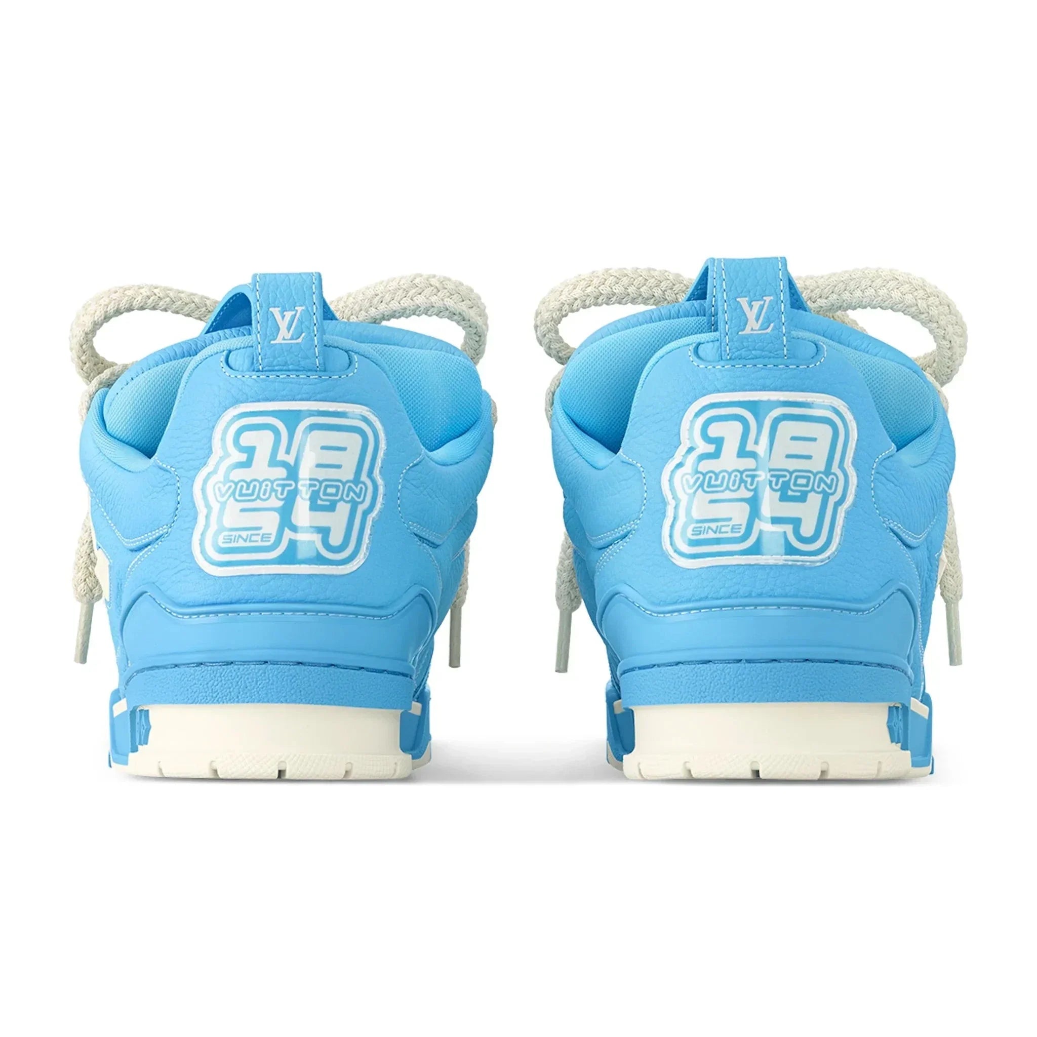 Skate Monogram Trainer Baby Blue Sneaker