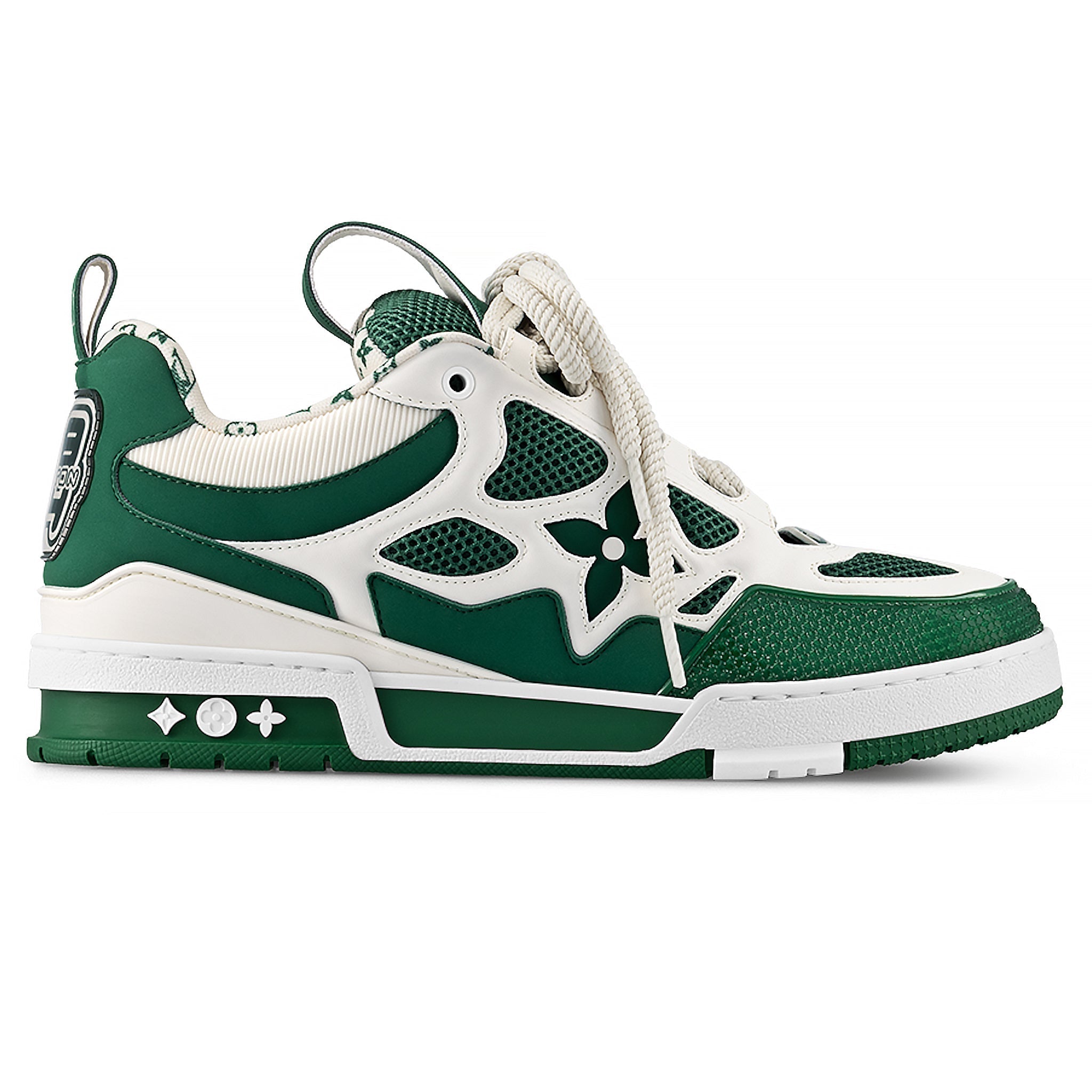 Skate Monogram Trainer Green Sneaker