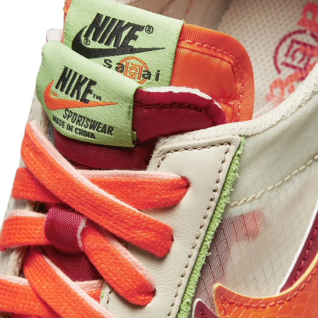 x LD Waffle CLOT Net Orange Blaze