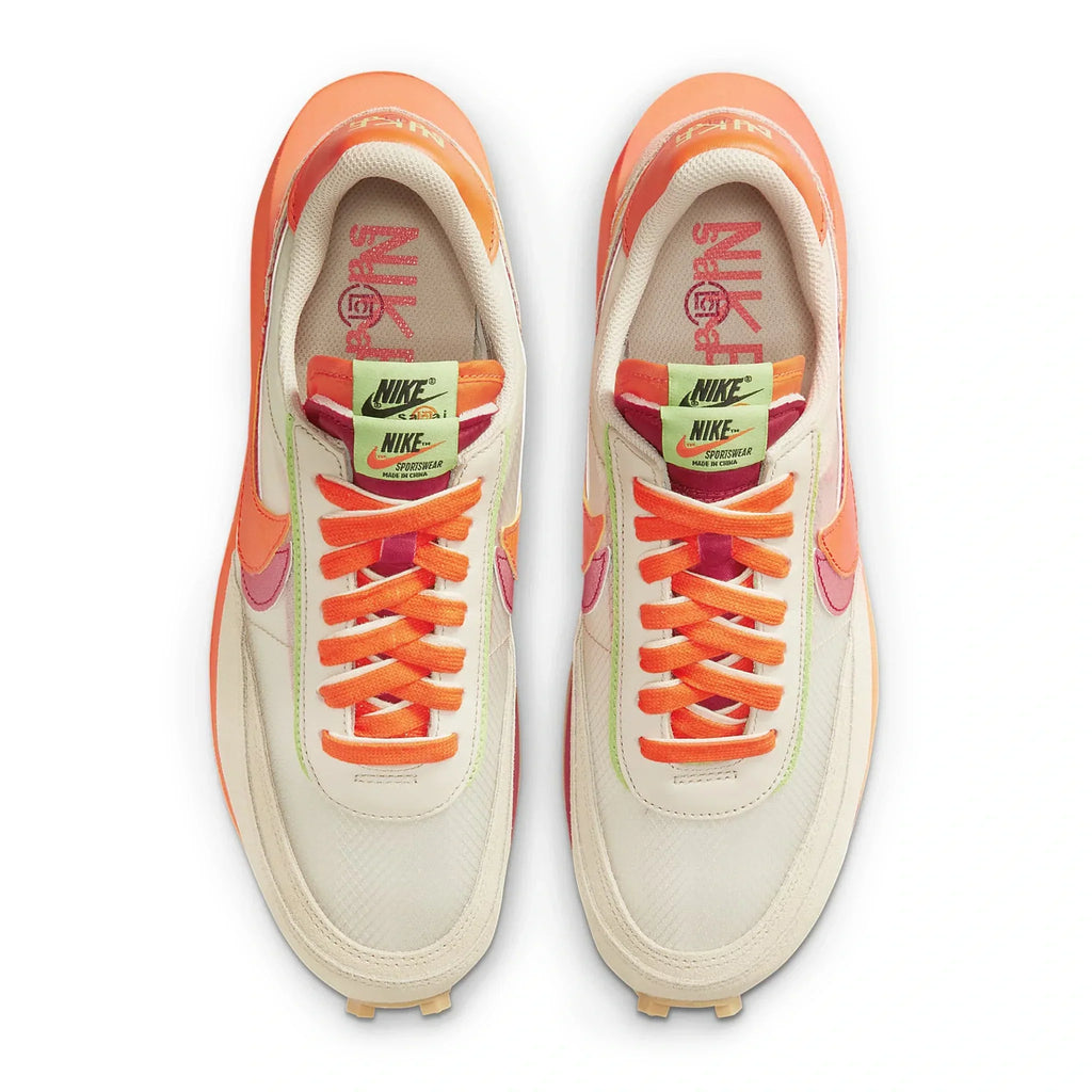 x LD Waffle CLOT Net Orange Blaze