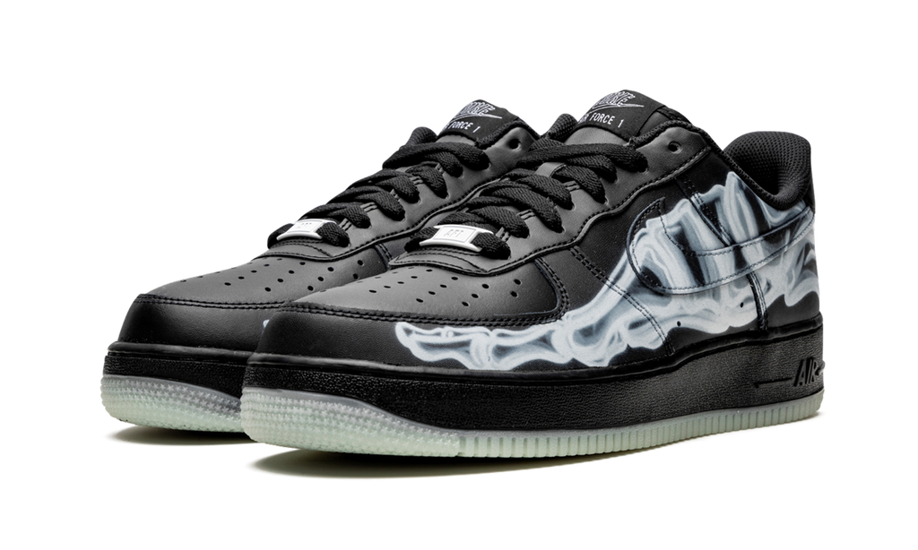 Classic Court 1 Black Skeleton
