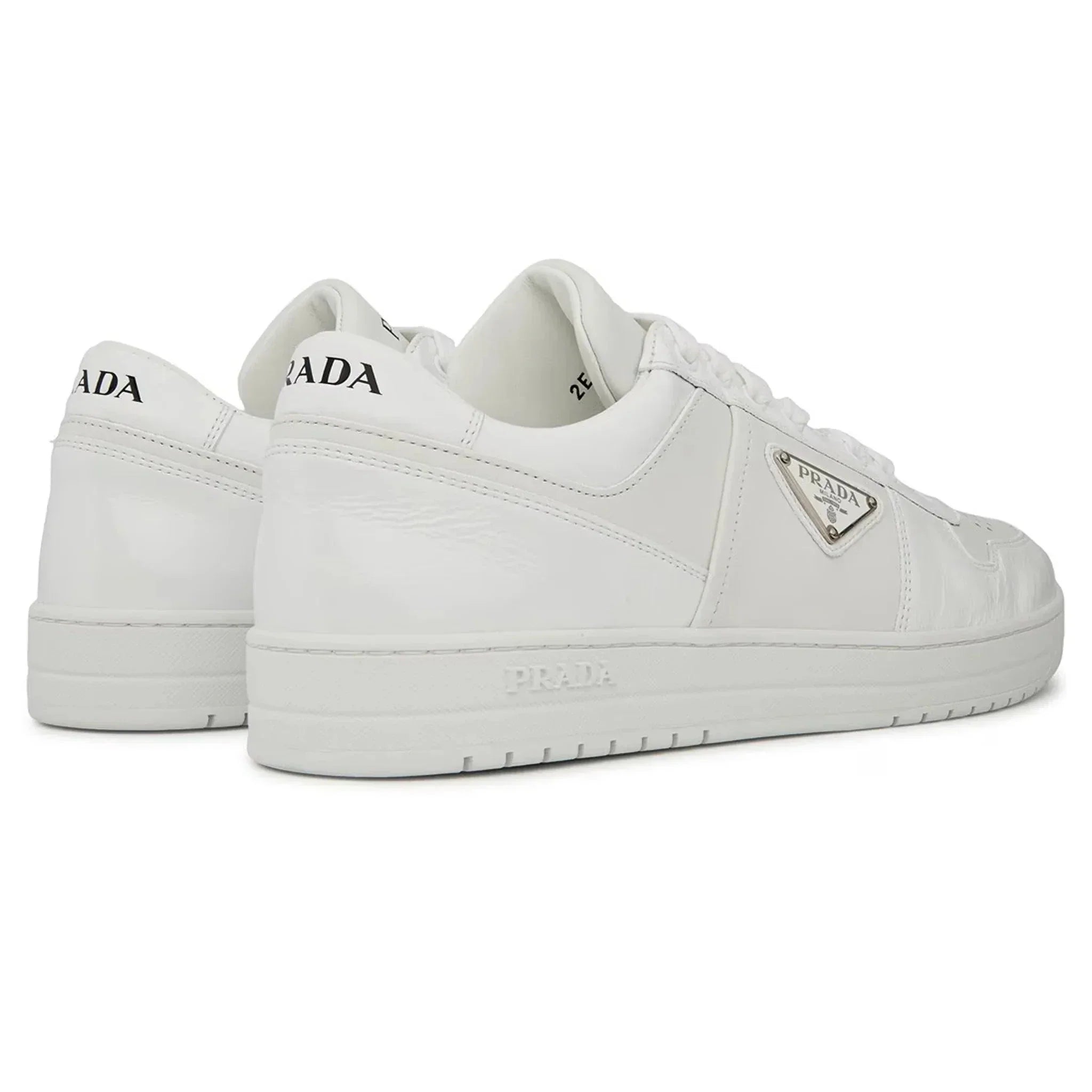 Downtown Leather Low Top White Sneaker