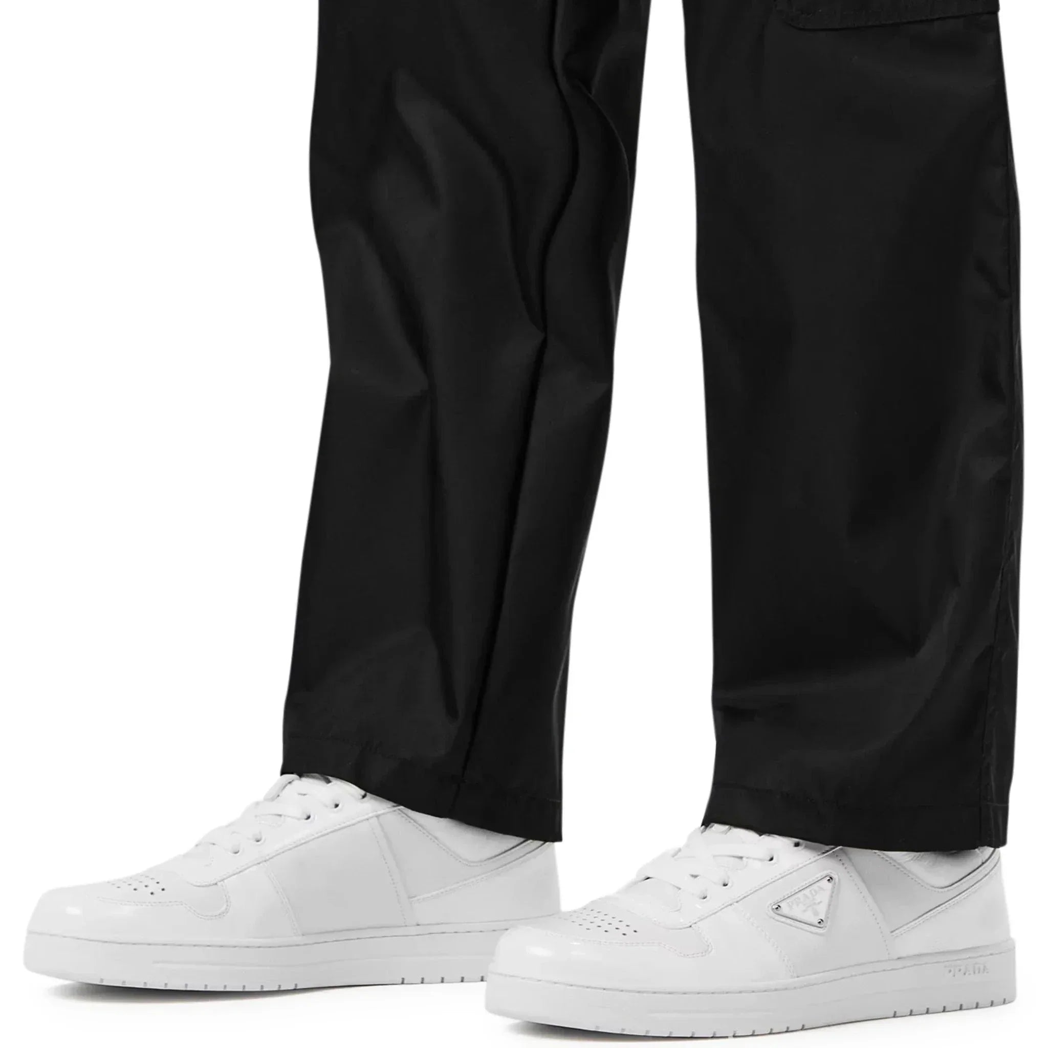 Downtown Leather Low Top White Sneaker