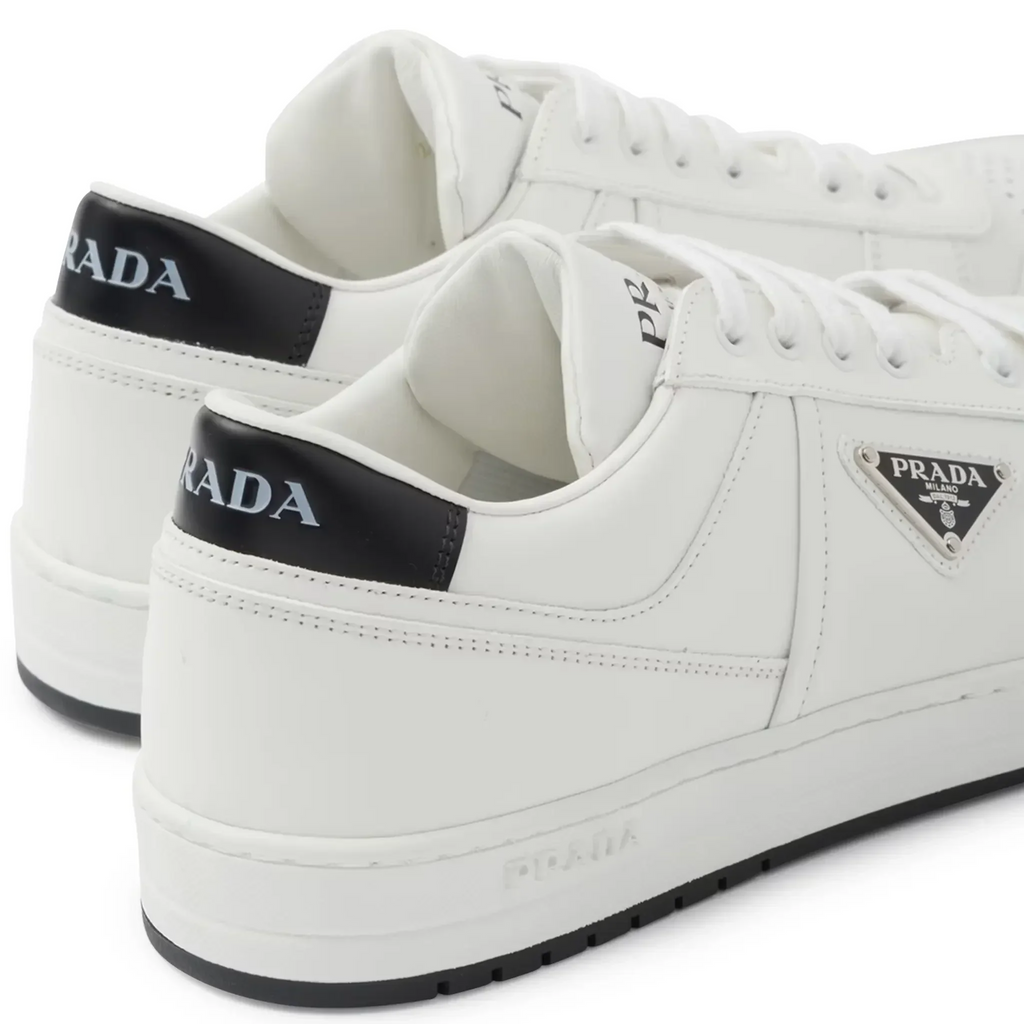 Downtown Triangle Logo White Black Sneaker