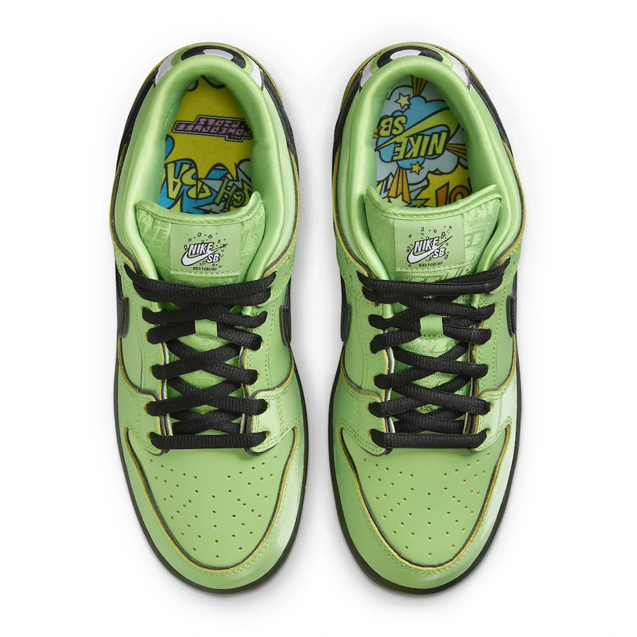 The Powerpuff Girls x Skate Court Low Buttercup