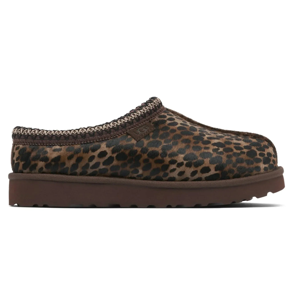Tasman Caspian Burnt Cedar Cheetah Slippers (W)