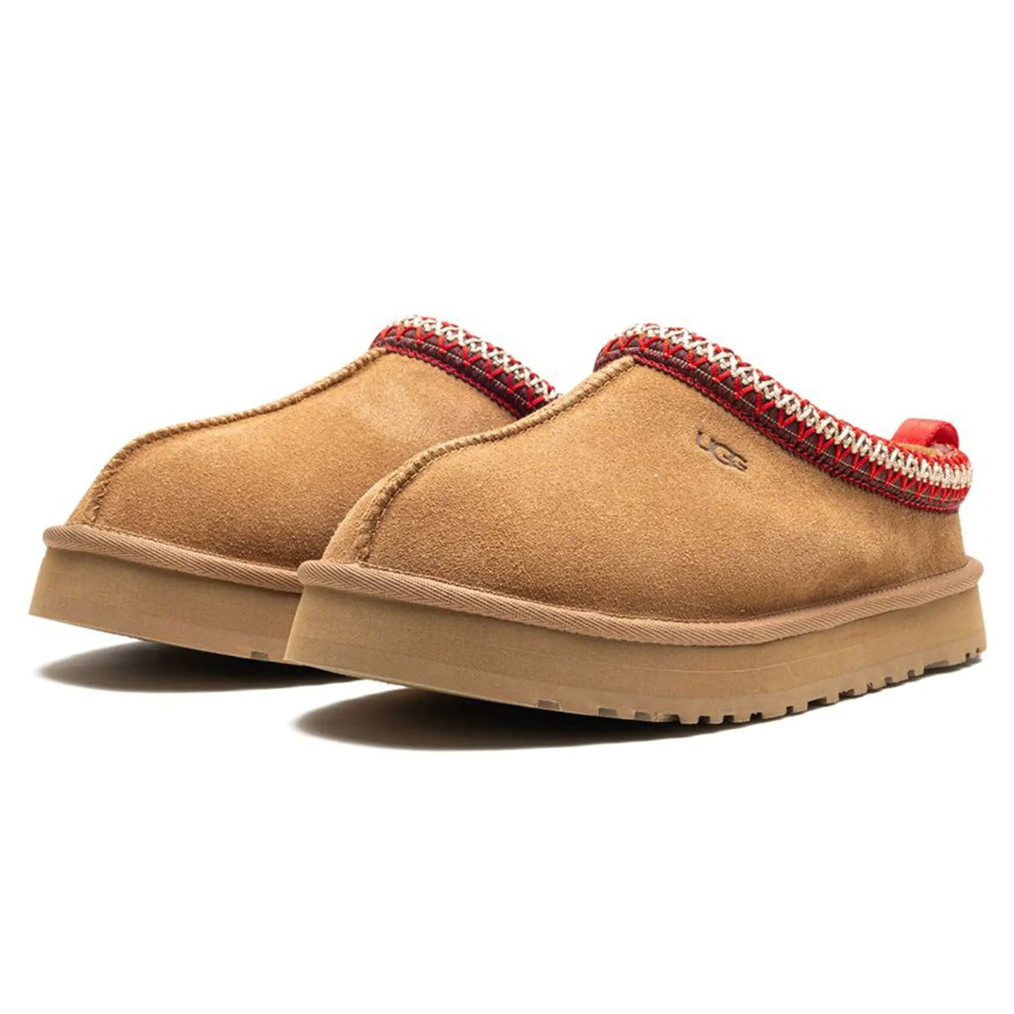 Tazz Chestnut Kids Slippers