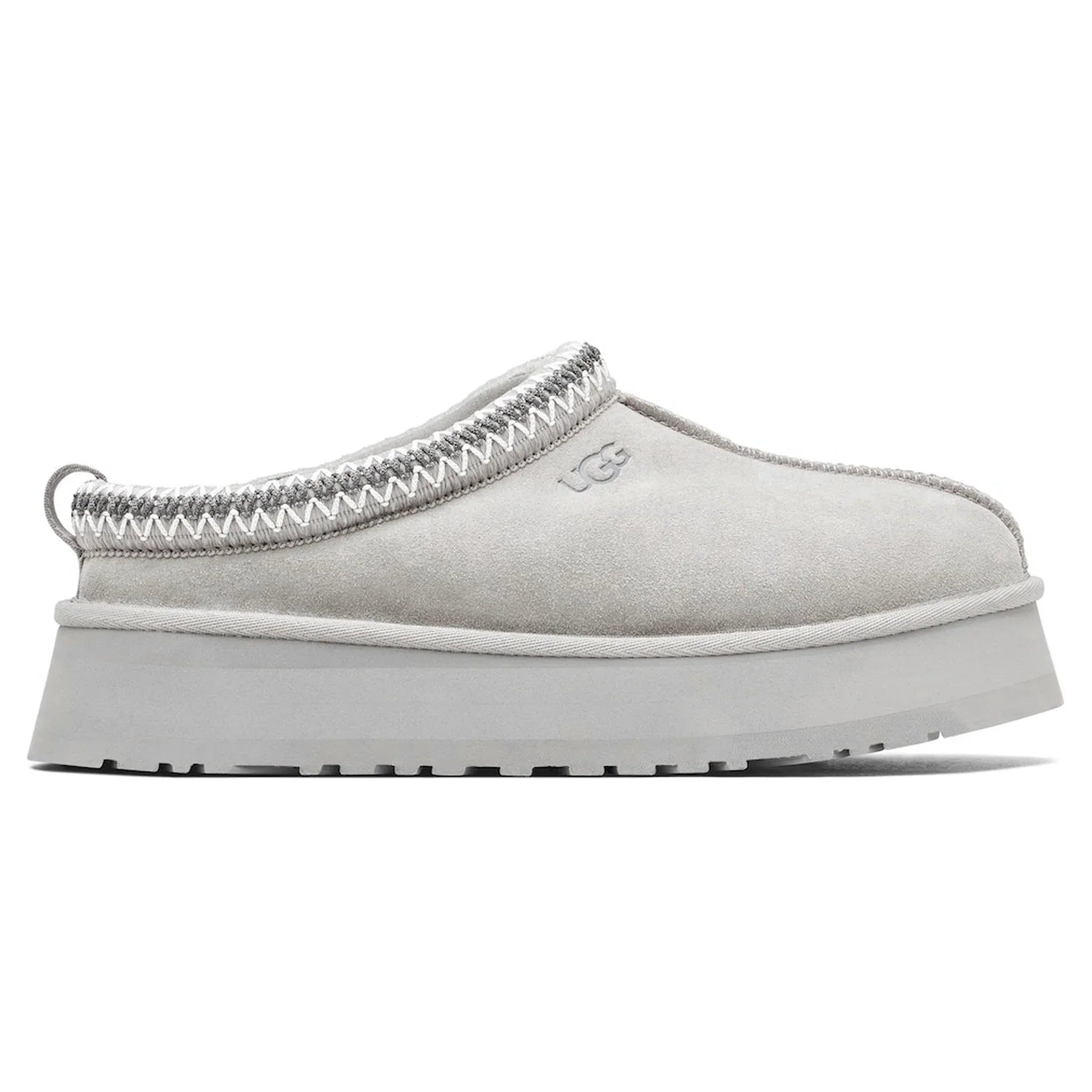 Tazz Platform Seal Grey Slippers (W)